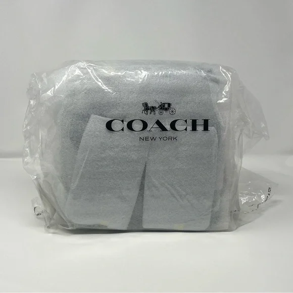 NWT Coach Tammie Shoulder Bag - Metallic Blue - Picture 5 of 9